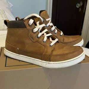 L. L. Bean Women's Mountainside Sneaker Hiking Boots, size 9, brown